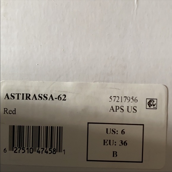 Aldo Astirassa Woven Strap Slide Sandal/red/Size 6 - Picture 5 of 5